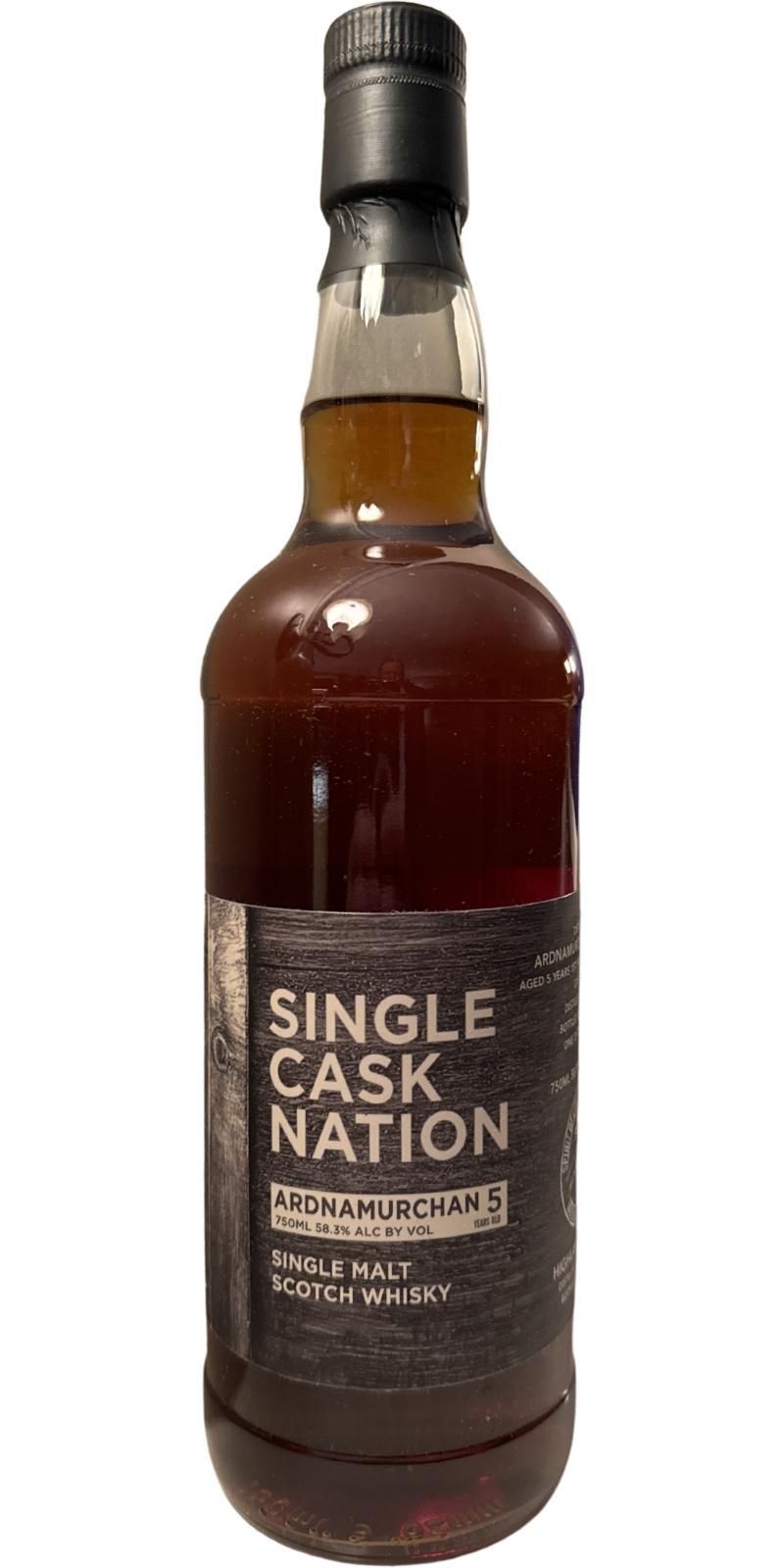 Ardnamurchan 2018 JWC Single Cask Nation