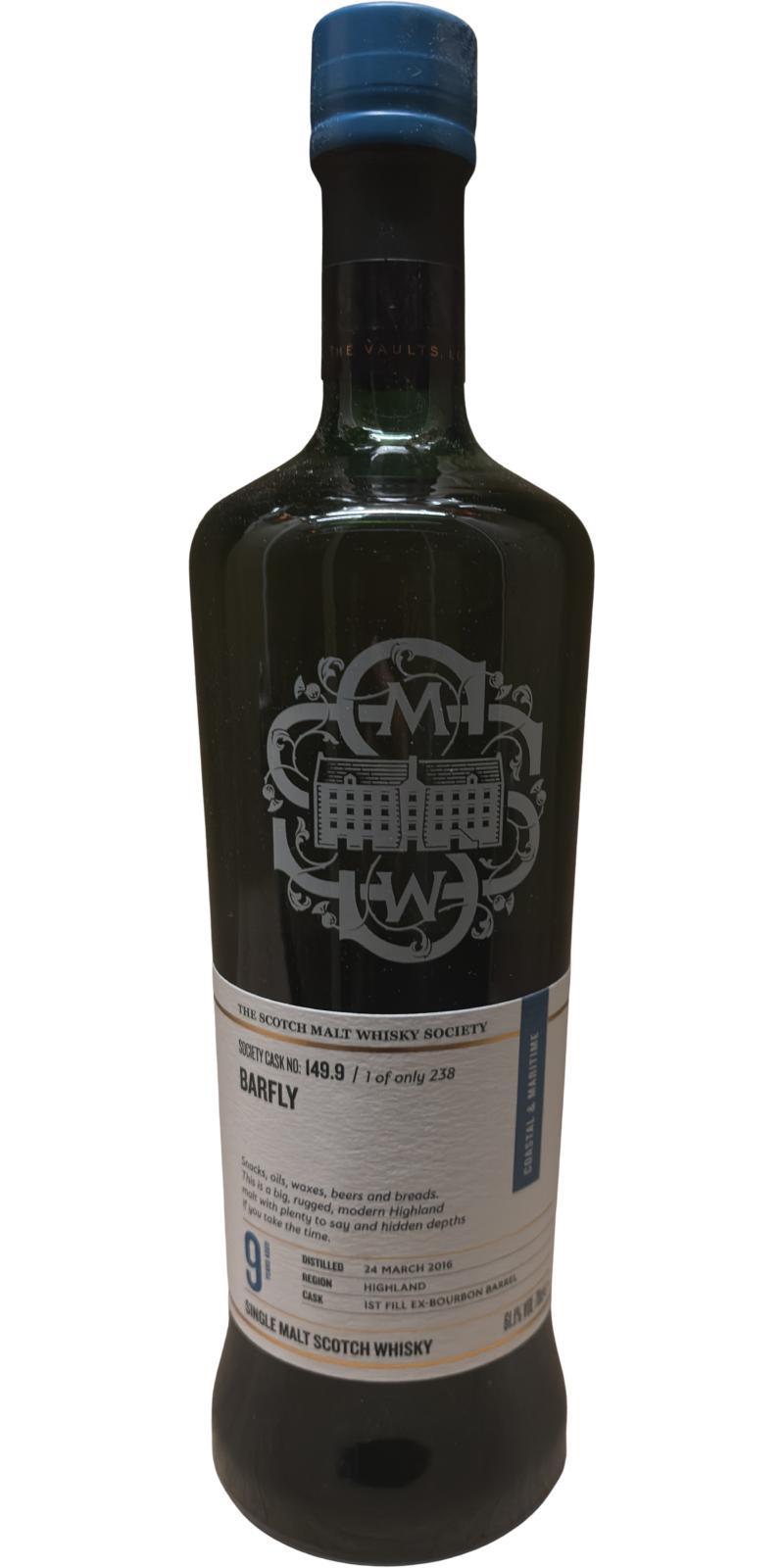 Ardnamurchan 2016 SMWS 149.9 Barfly