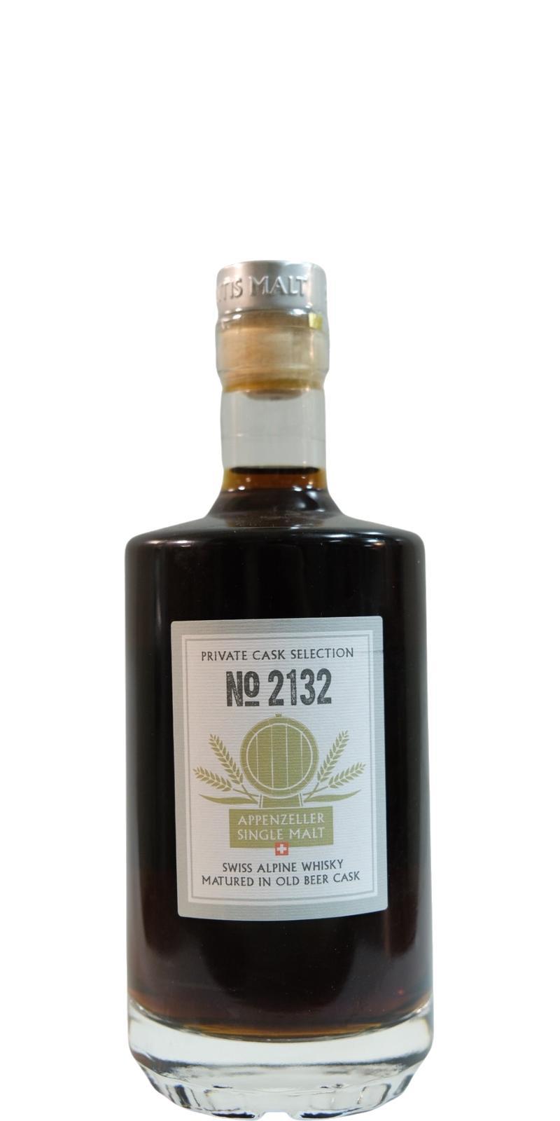 Appenzeller Single Malt 2014 Private Cask Selection WPB
