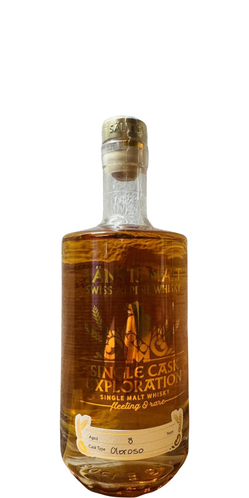 Säntis Malt 08-year-old Single Cask Exploration - Oloroso