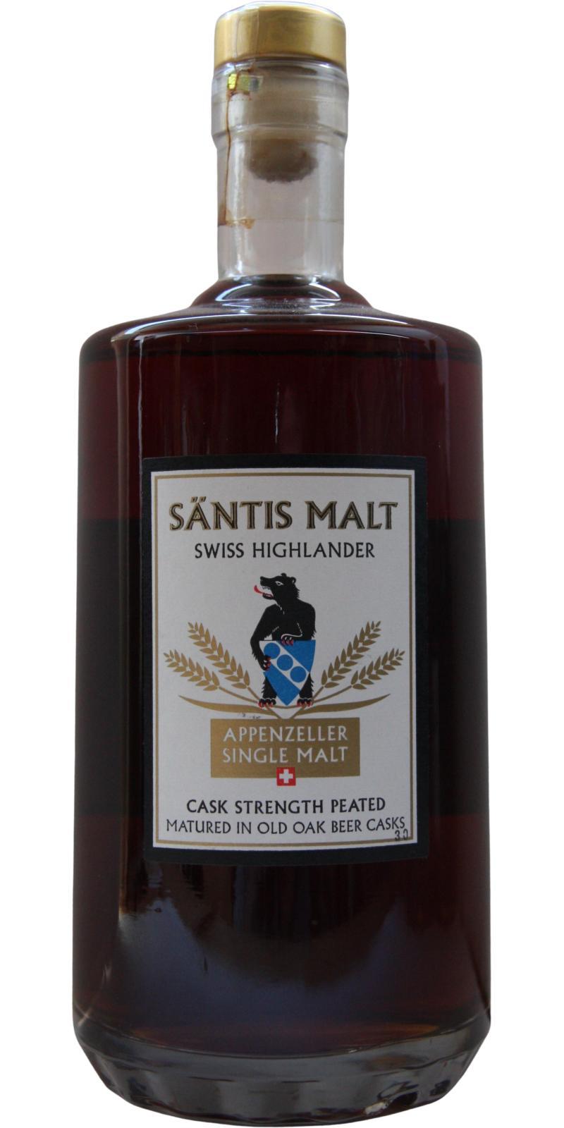 Säntis Malt Edition Dreifaltigkeit Cask Strength Peated