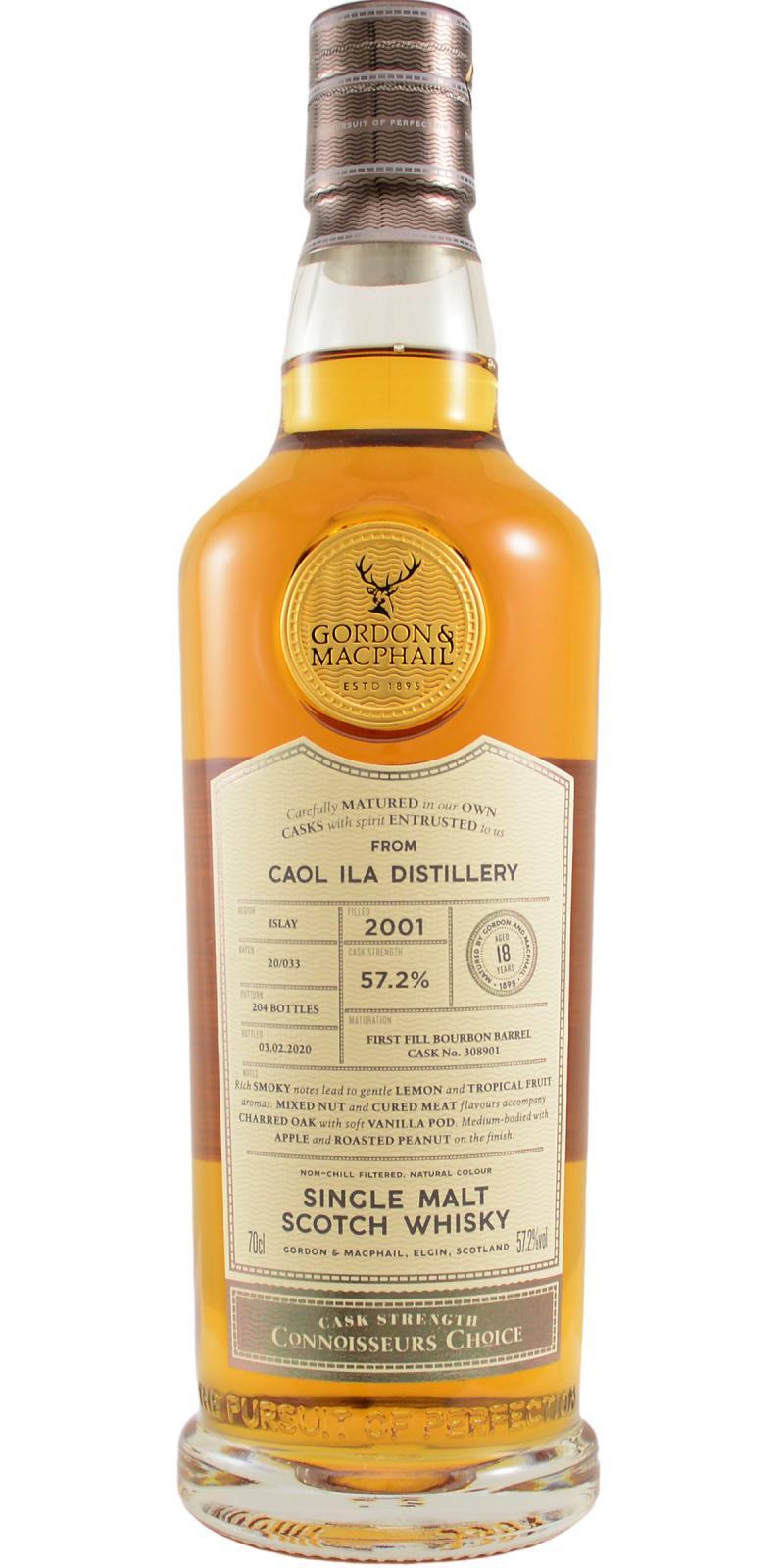 Caol Ila 2001 GM Connoisseurs Choice - Cask Strength