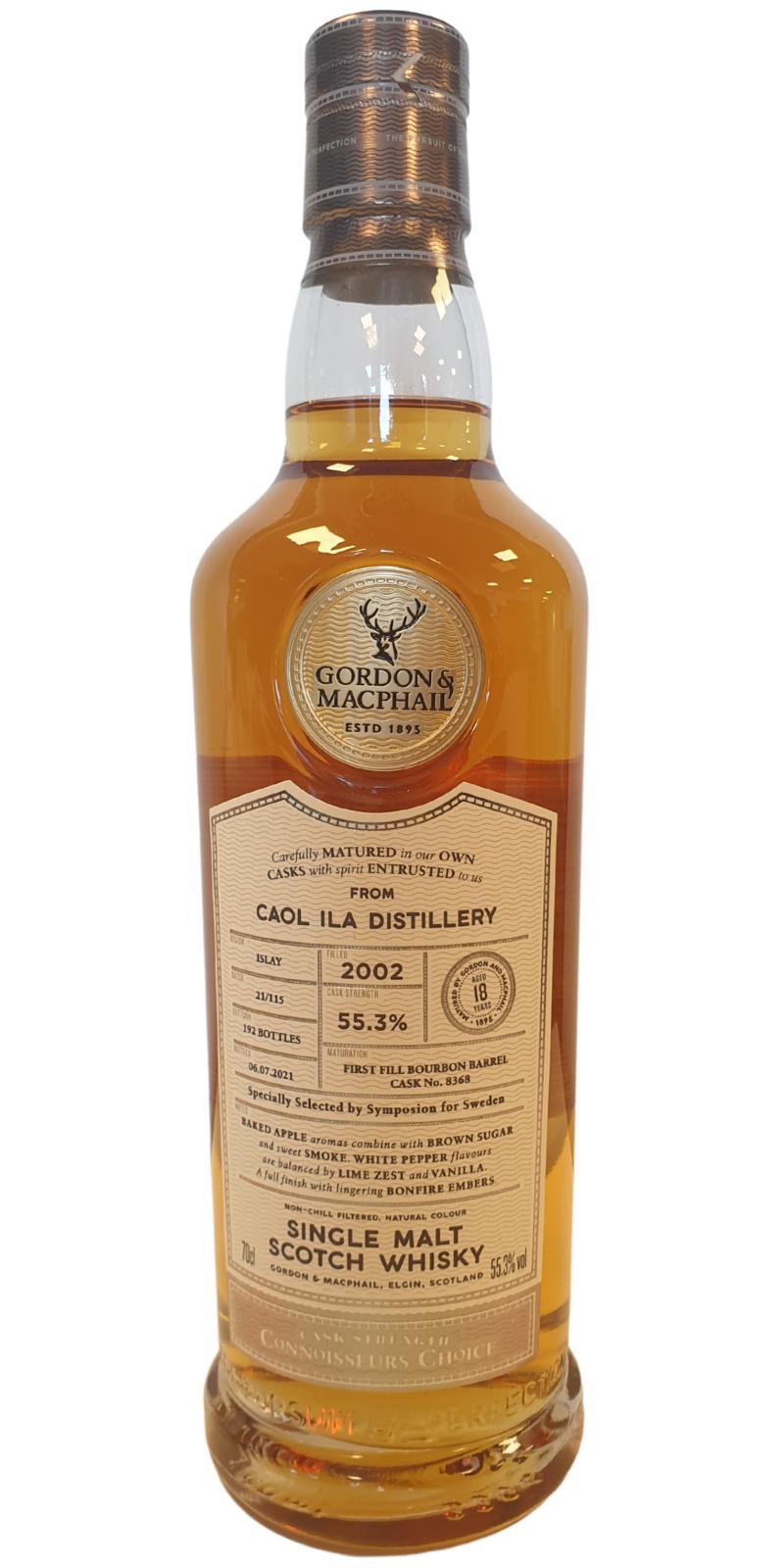 Caol Ila 2002 GM Connoisseurs Choice - Cask Strength