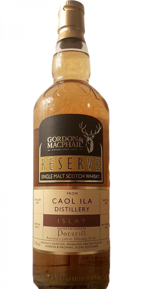 Caol Ila 2003 GM Reserve