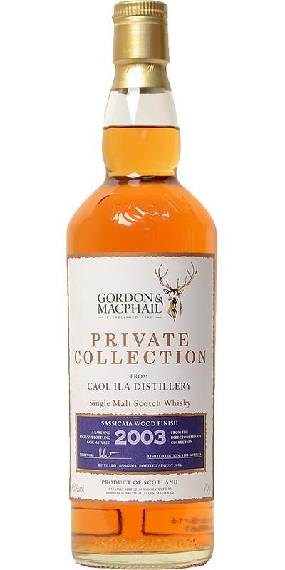 Caol Ila 2003 GM Private Collection