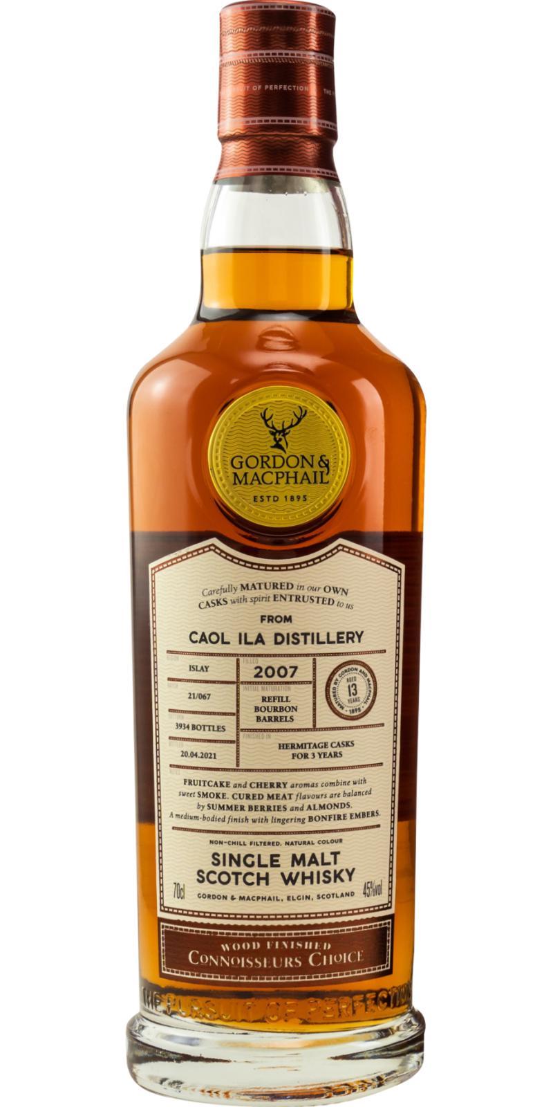 Caol Ila 2007 GM Connoisseurs Choice - Wood Finished