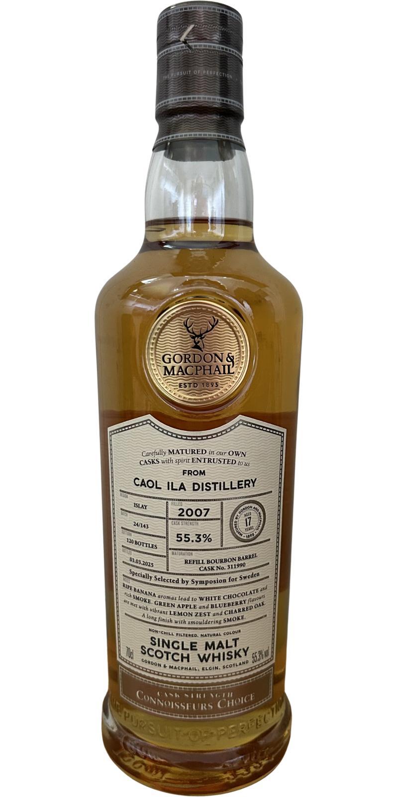 Caol Ila 2007 GM Connoisseurs Choice