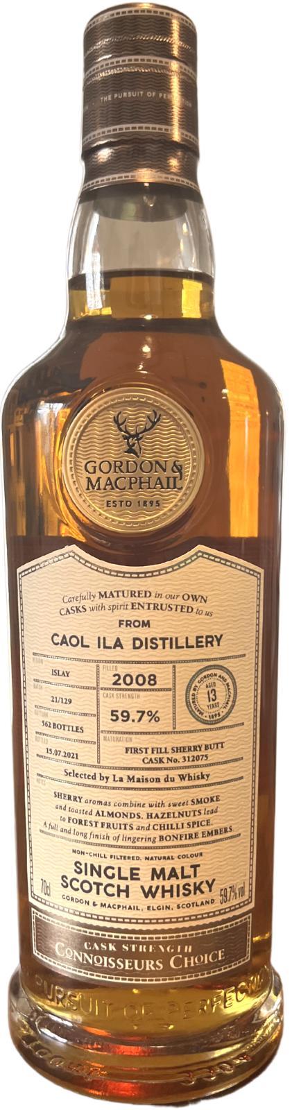 Caol Ila 2008 GM Connoisseurs Choice