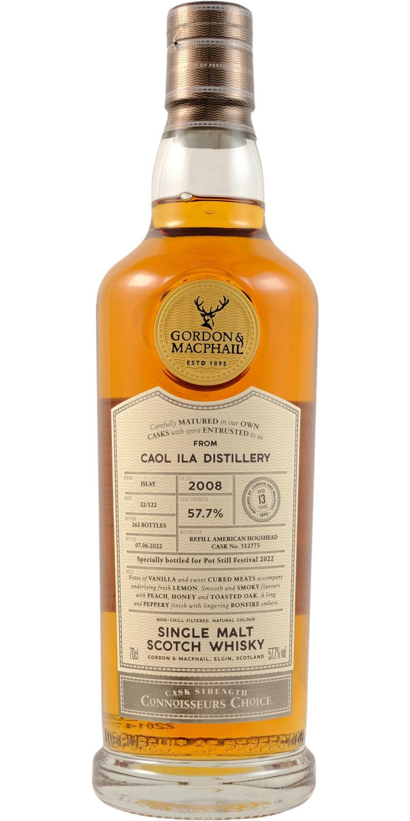Caol Ila 2008 GM Connoisseurs Choice