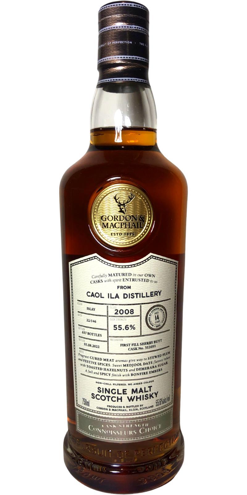 Caol Ila 2008 GM Connoisseurs Choice - Cask Strength