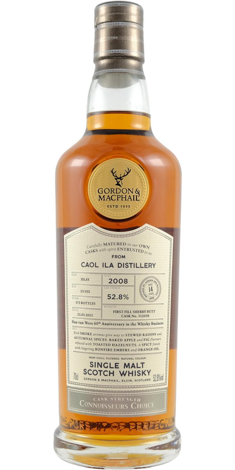 Caol Ila 2008 GM Connoisseurs Choice - Cask Strength