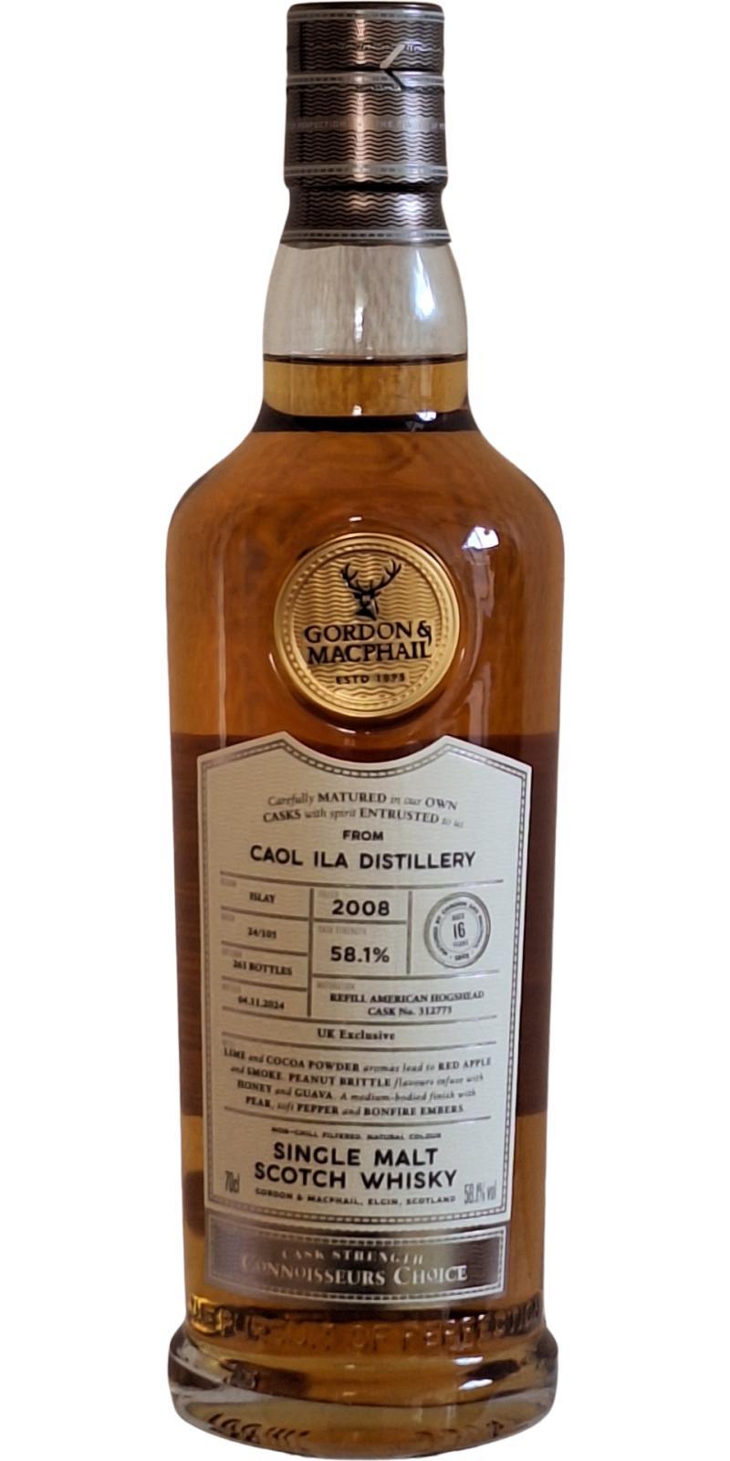 Caol Ila 2008 GM Connoisseurs Choice - Cask Strength