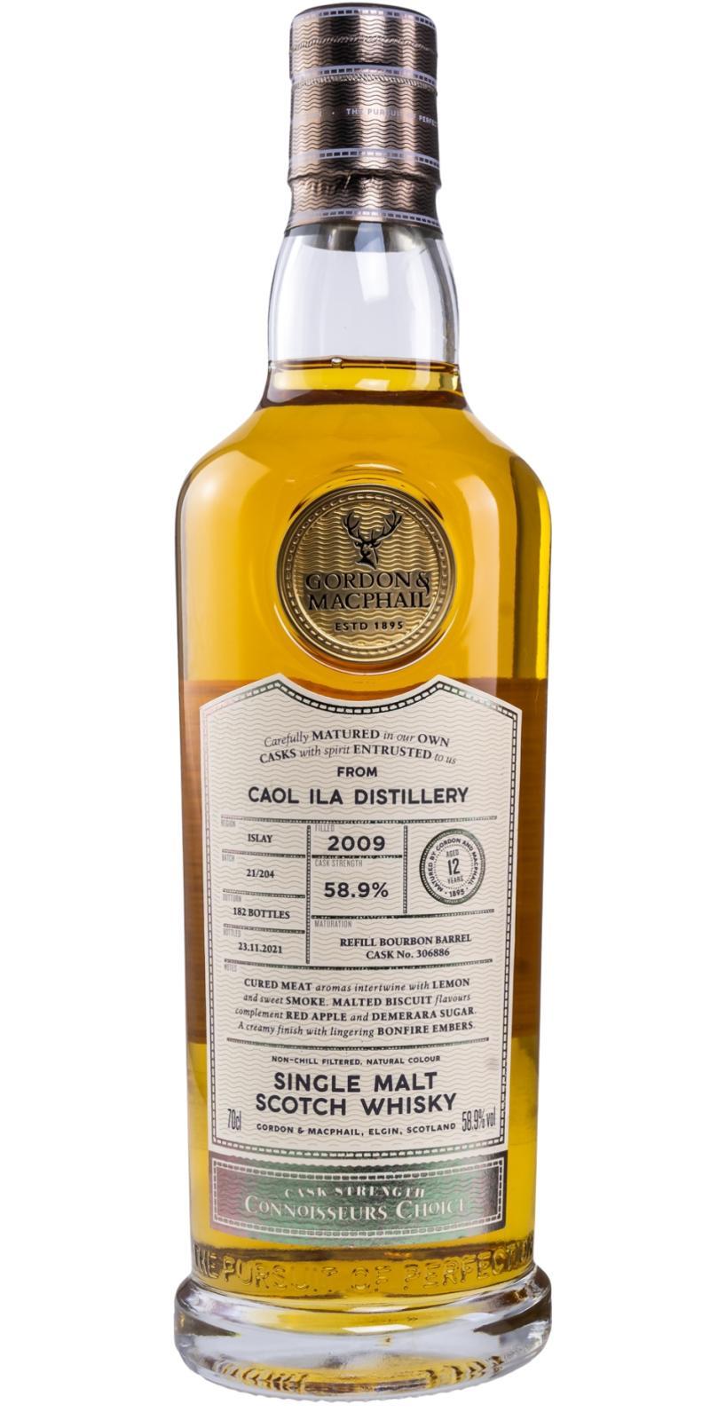 Caol Ila 2009 GM Connoisseurs Choice - Cask Strength