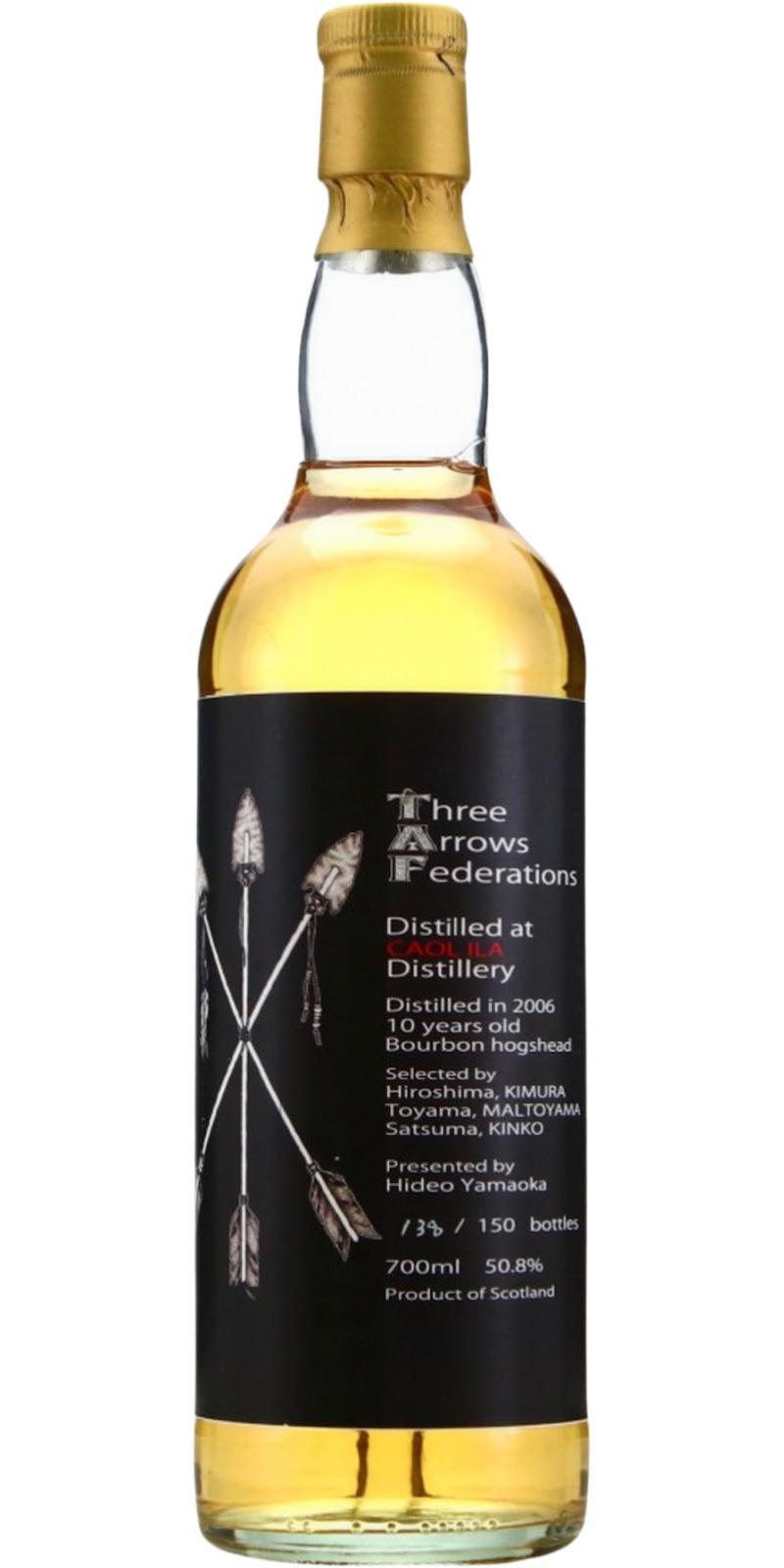 Caol Ila 2006 HY Three Arrows Federations