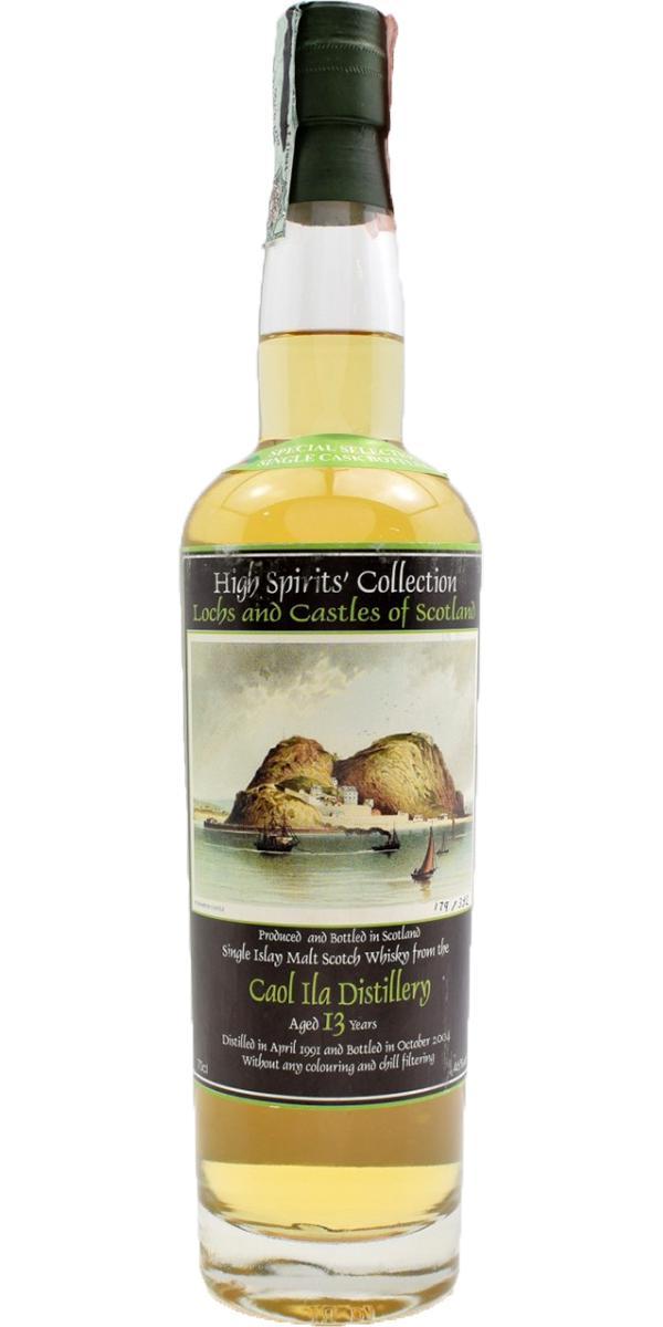 Caol Ila 1991 HSC Lochs and Castles of Scotland No 1