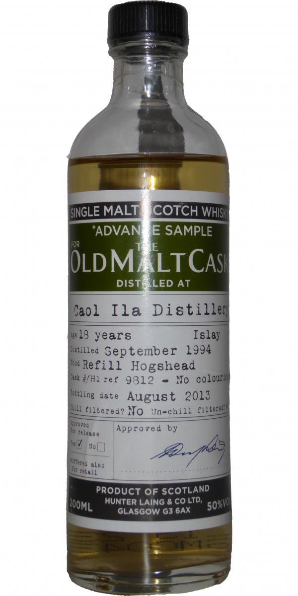 Caol Ila 1994 HL Advance Sample for the Old Malt Cask