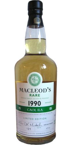 Caol Ila 1990 IM MacLeod's Rare
