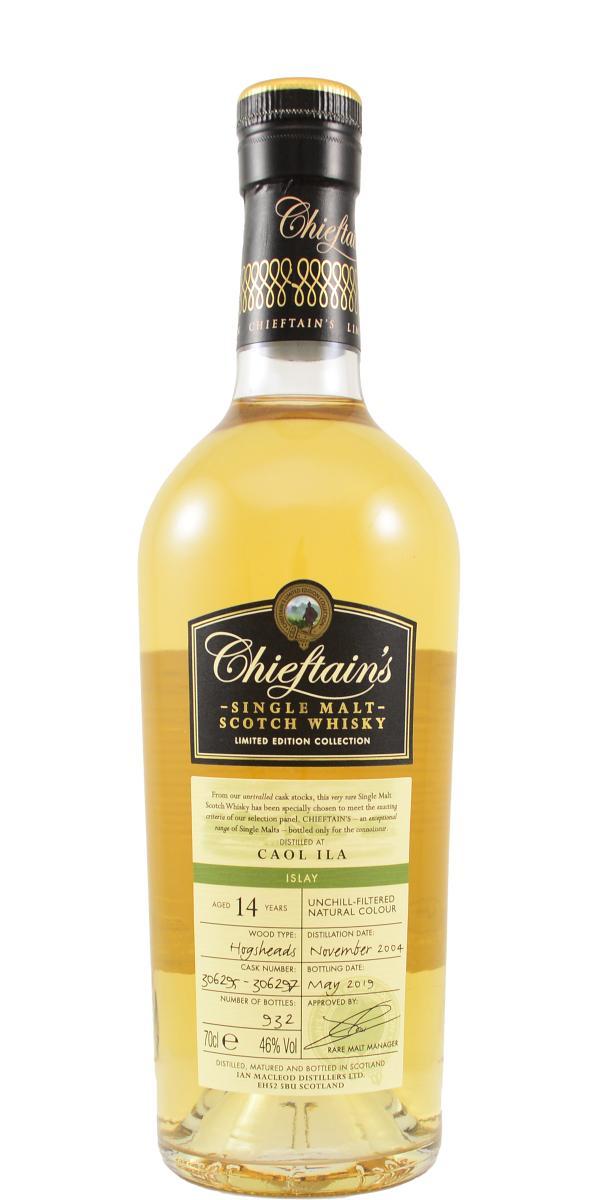 Caol Ila 2004 IM Chieftain's