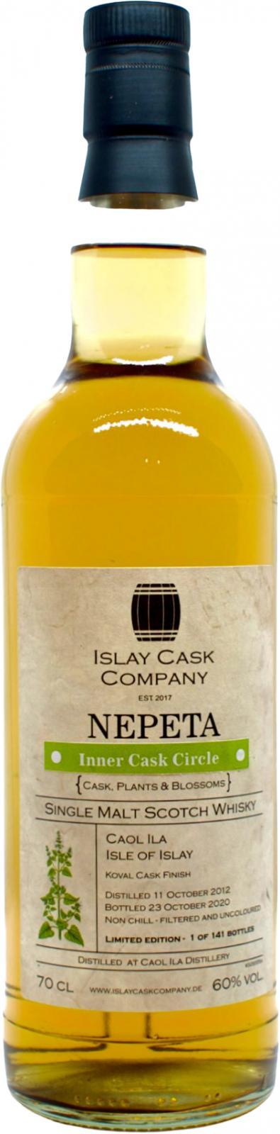 Caol Ila 2012 ICC Cask, Plants & Blossoms