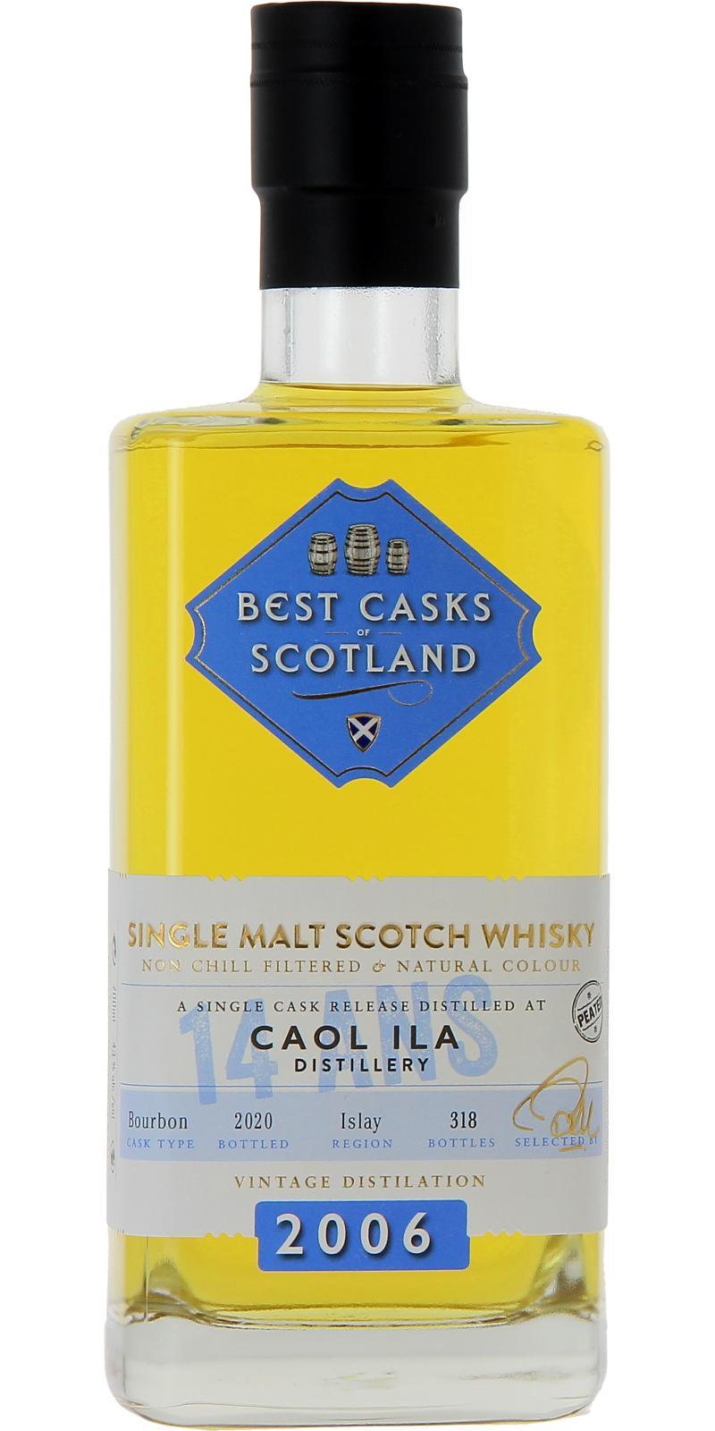Caol Ila 2006 JB Best Casks of Scotland