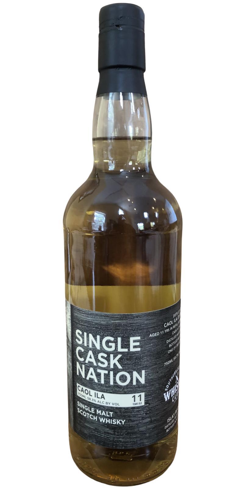Caol Ila 2010 JWC Single Cask Nation