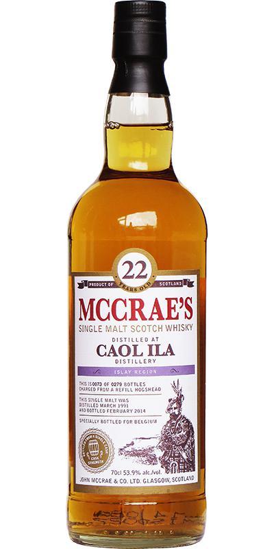 Caol Ila 1991 JMC McCrae's