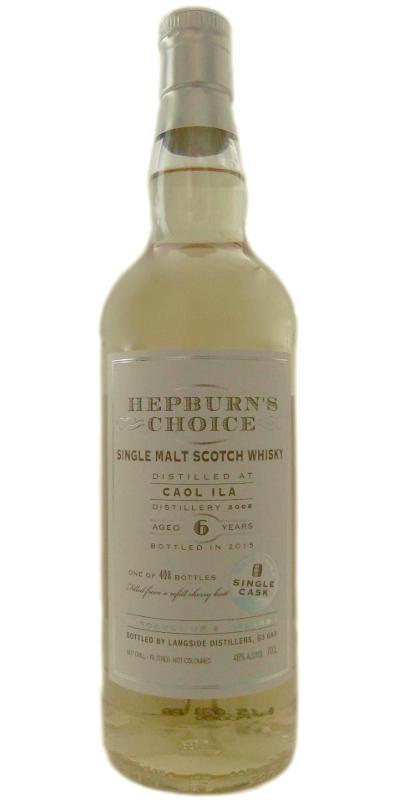 Caol Ila 2008 LsD Hepburn's Choice