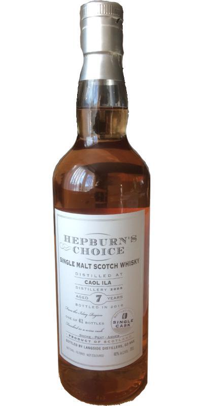 Caol Ila 2009 LsD Hepburn's Choice