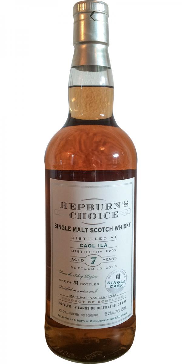Caol Ila 2009 LsD Hepburn's Choice