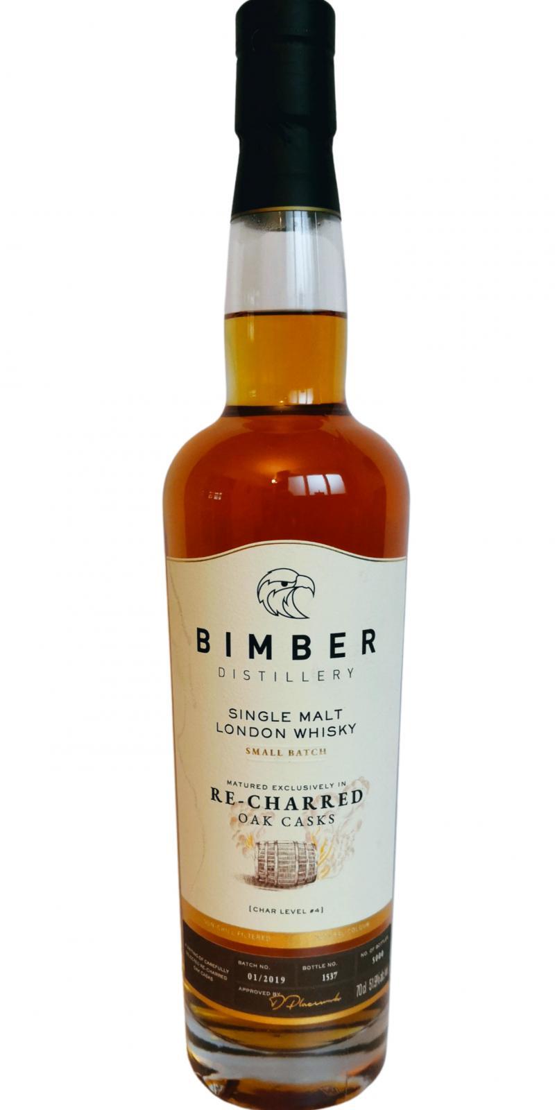 Bimber 2016 Single Malt London Whisky Small Batch