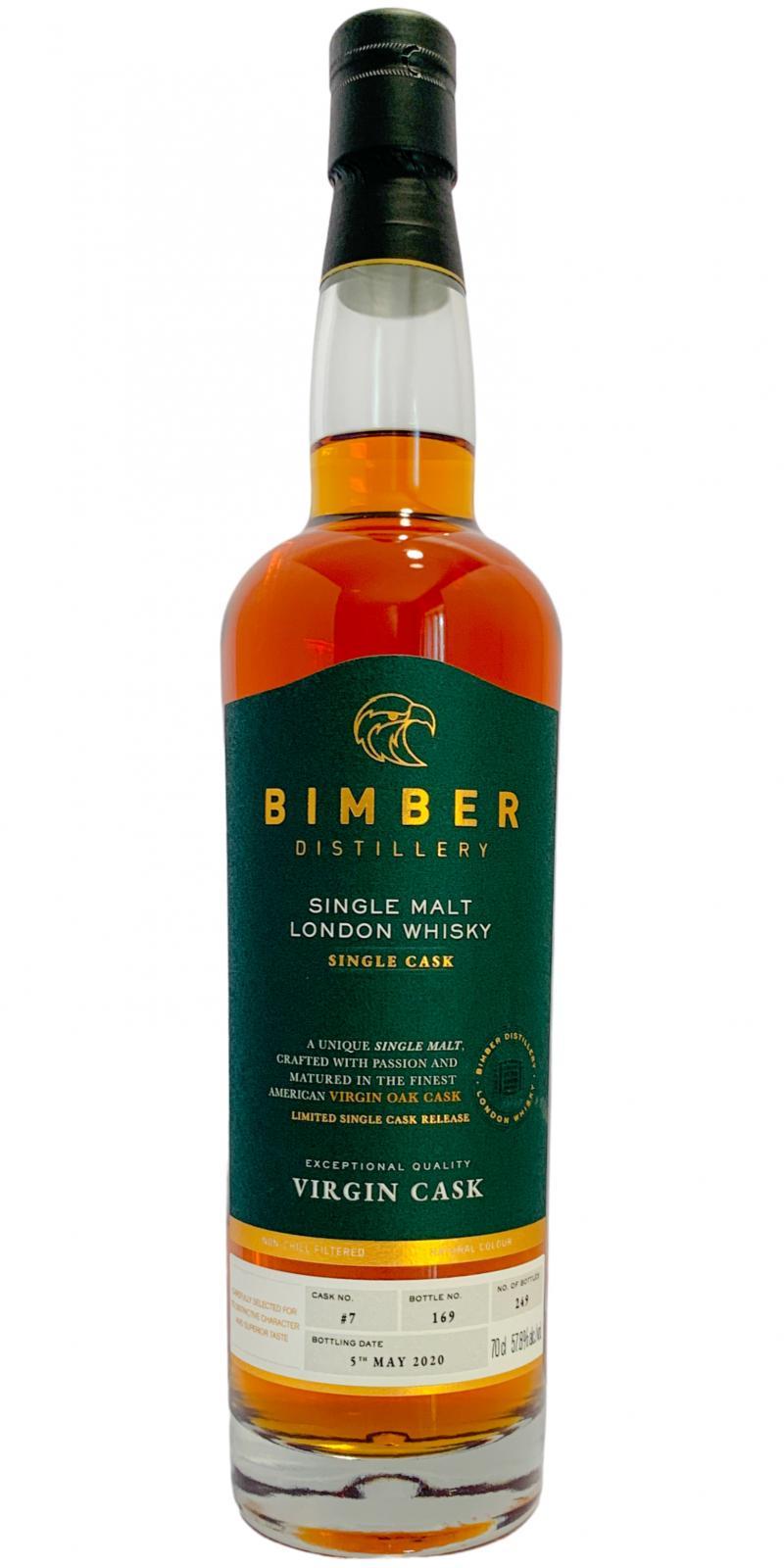 Bimber 2016 Virgin Cask Single Cask