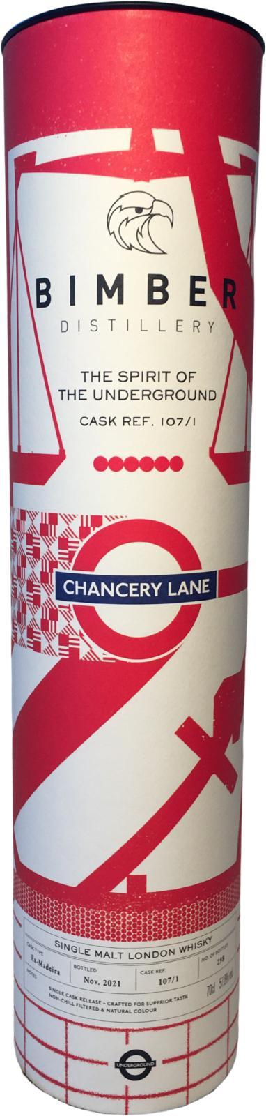 Bimber Chancery Lane The Spirit of the Underground