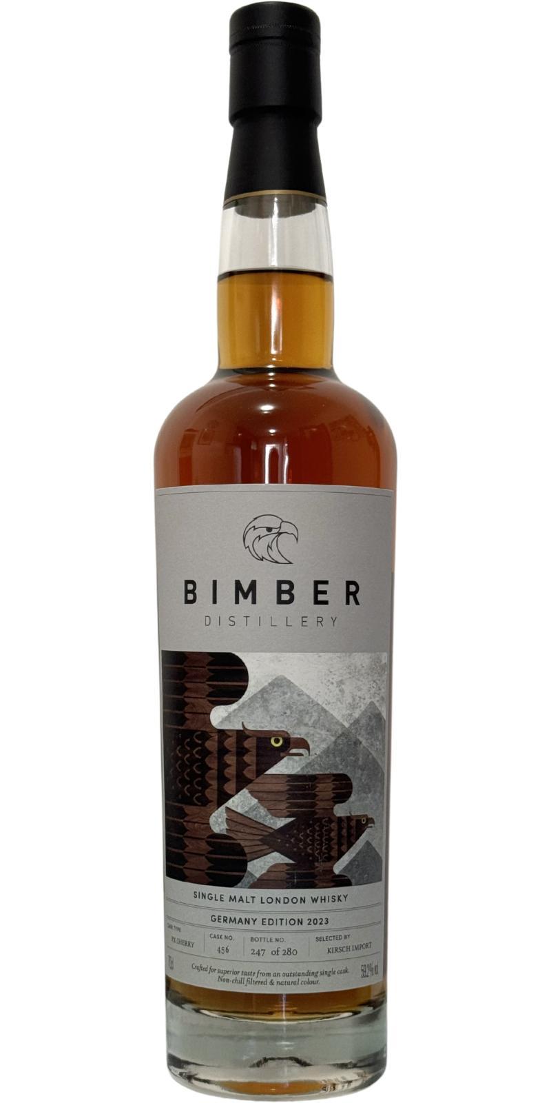 Bimber Germany Edition 2023 Single Malt London Whisky