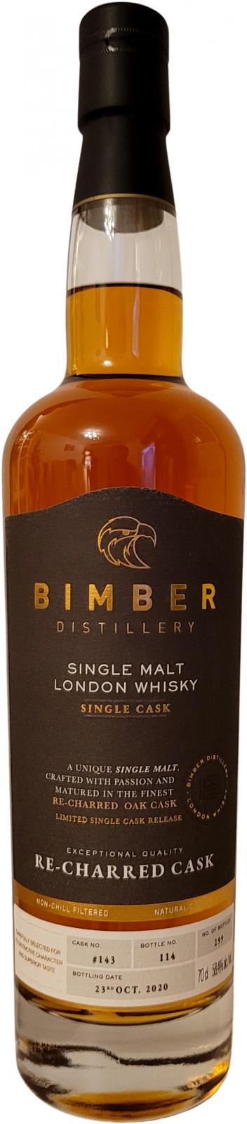 Bimber Re-Charred Cask Single Cask