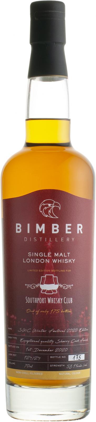 Bimber Single Cask Southport Whisky Club