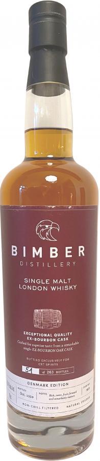 Bimber Single Malt London Whisky Denmark Edition