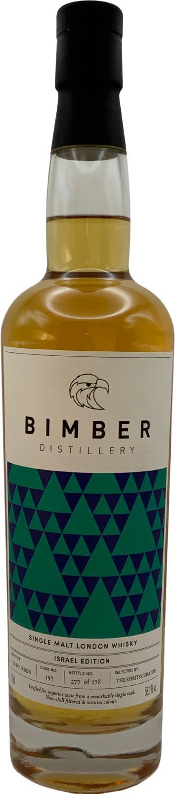 Bimber Single Malt London Whisky Israel Edition