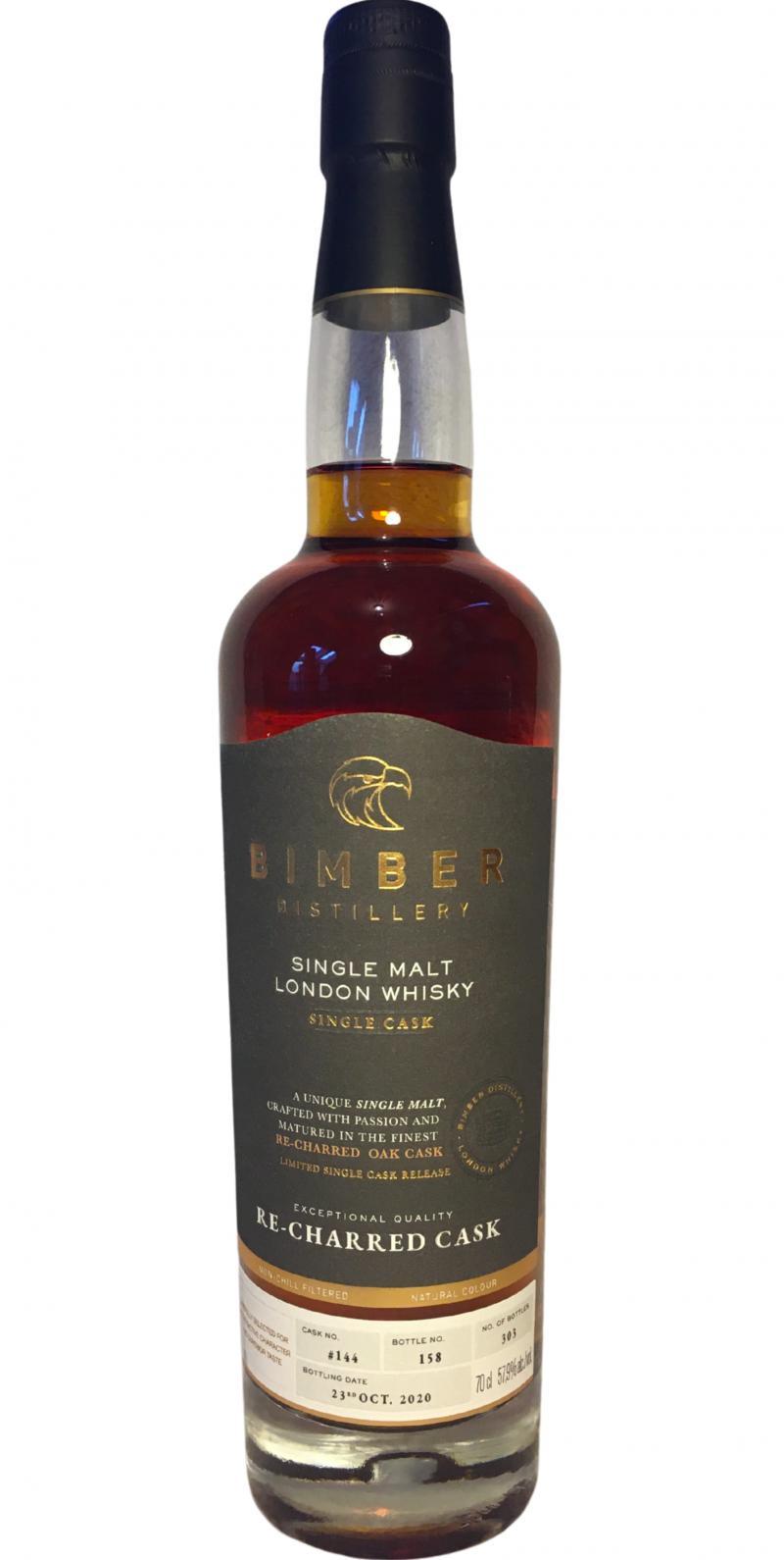 Bimber Single Malt London Whisky Single Cask