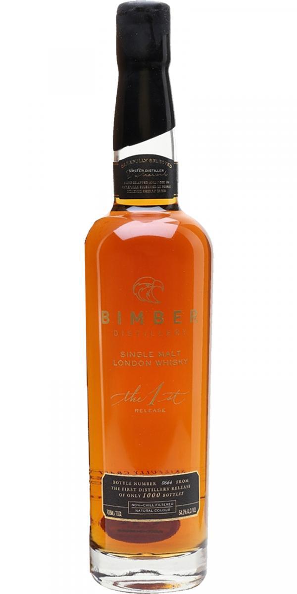 Bimber The 1st Release Single Malt London Whisky