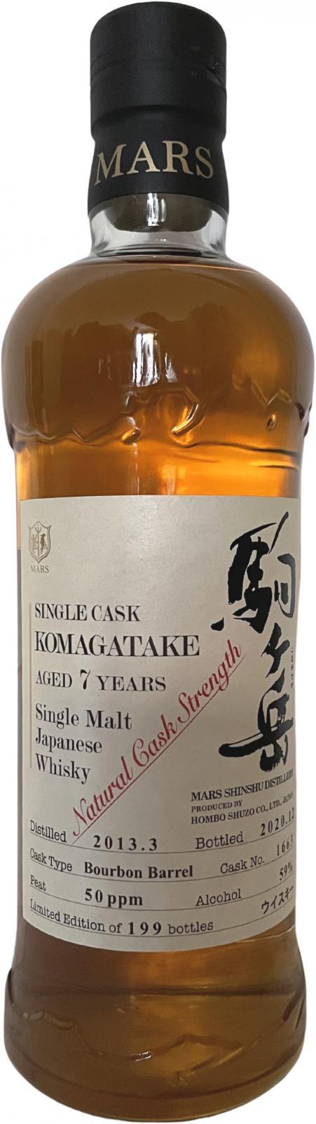 Mars 2013 Single Cask - Komagatake