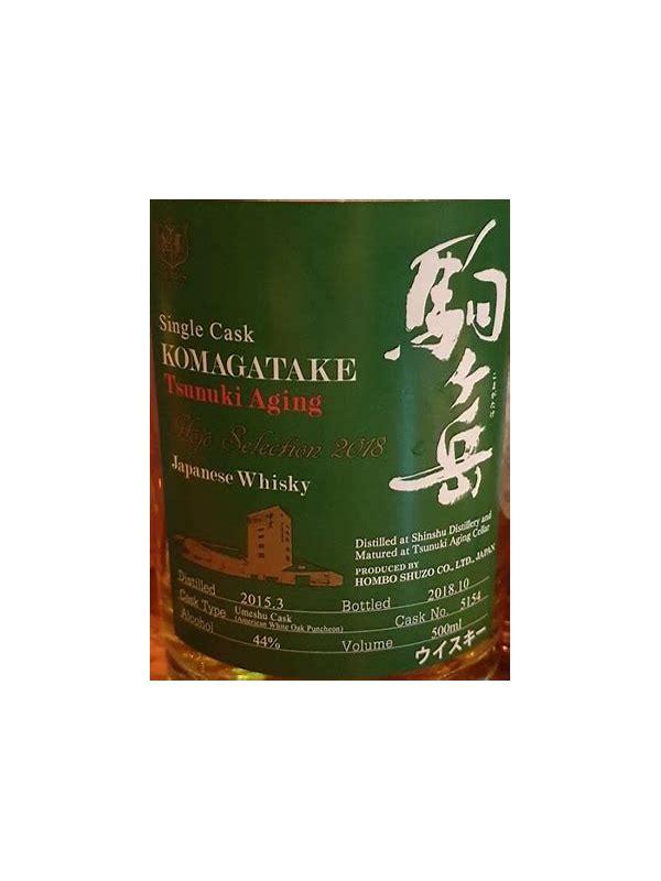 Mars 2015 Komagatake Hojo Selection 2019 Tsunuki Aging