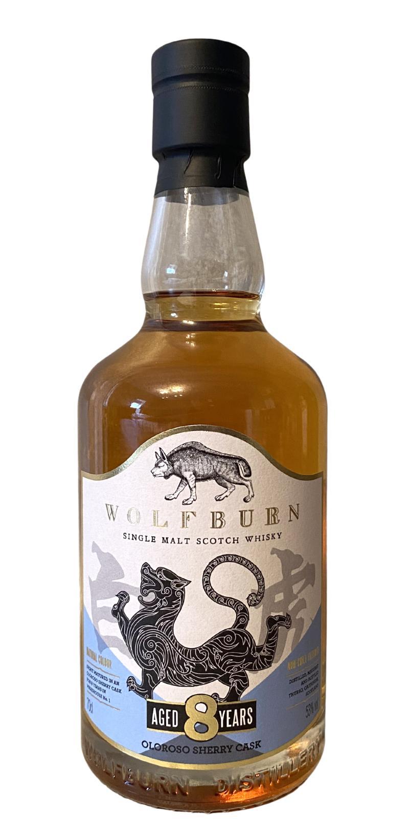 Wolfburn 08-year-old Mythical Beasts - Tiger