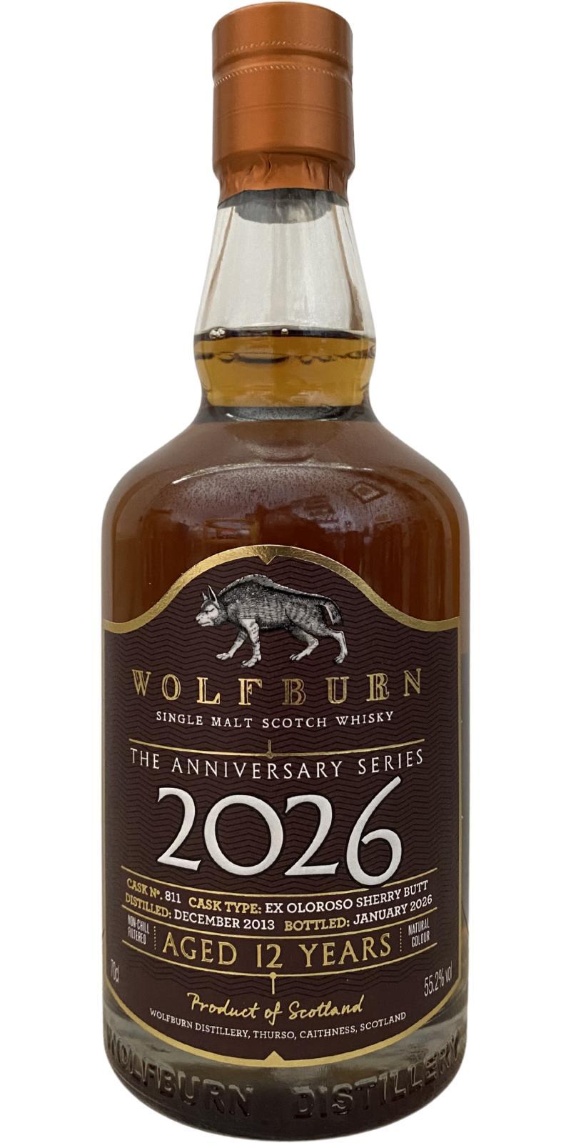 Wolfburn 2013 The Anniversary Series