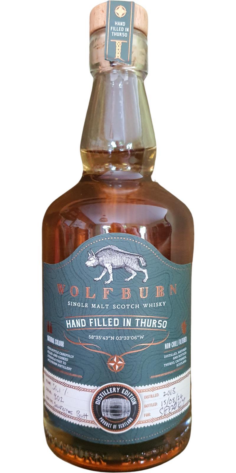 Wolfburn 2013 Handfilled - Distillery only