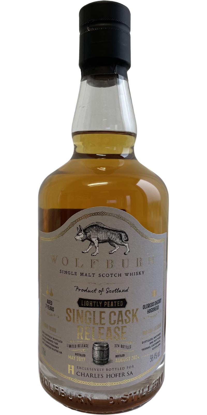 Wolfburn 2017 Single Cask Release