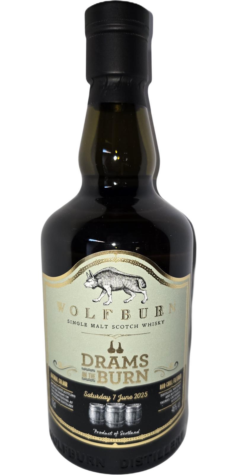 Wolfburn Drams on the Burn