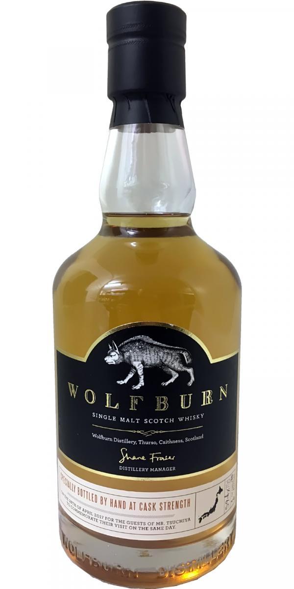 Wolfburn Specially Bottled by Hand at Cask Strength