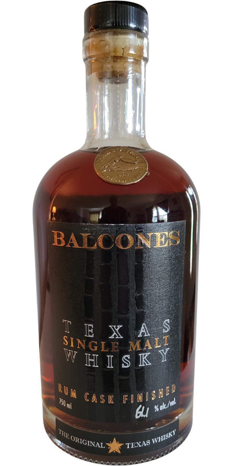 Balcones 03-year-old Texas Single Malt Whisky