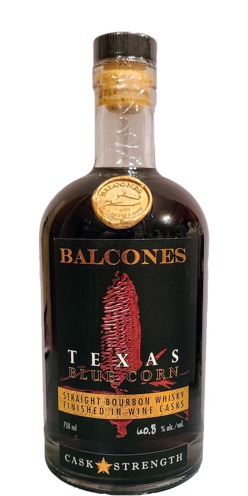 Balcones Blue Corn Wine Cask