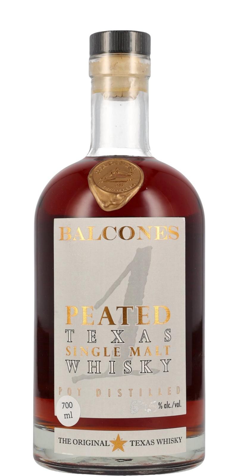 Balcones Peated Texas Single Malt Pot Distilled